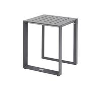 Hespéride - Table de jardin d'appoint carrée en aluminium EVASION - Graphite - Evasion