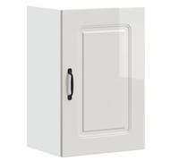 HETFTJN Armoire Murale de Cuisine 40x31x60 cm, Placard Suspendu en Bois dIngénierie Blanc Brillant, Meuble de Rangement Polyvalent pour Cuisine, Salon et Bureau