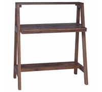 HETFTJN Bureau d'Écriture en Bois Recyclé Solide, Table de Travail Vintage 90 x 50 x 103 cm, Secrétaire Rétro Marron pour Bureau à Domicile, Chambre d'Étudiant et Salon