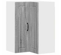 HETFTJN Panneau de Lave-Vaisselle Lucca 57 x 57 x 80 cm, Façade de Cuisine en Bois d'Ingénierie, Couleur Sonoma Gris, Habillage Moderne pour Aménagement Intérieur