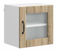 HETFTJN Panneau de Lave-Vaisselle Lucca en Bois d'Ingénierie Chêne Sonoma, Élément de Cuisine Mural Contemporain pour Aménagement Intérieur, Structure Robuste et Durable, 40 x 31 x 40 cm
