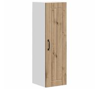 HETFTJN Panneau de Lave-Vaisselle Lucca en Bois d'Ingénierie, Façade de Finition pour Cuisine Moderne, Habillage Robuste en Chêne Artisanal, Dimensions 30 x 31 x 100 cm