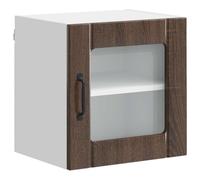 HETFTJN Panneau de Lave-Vaisselle Lucca en Bois d'Ingénierie, Habillage pour Meuble de Cuisine Moderne, Façade Décorative et Robuste, Coloris Chêne Brun, Dimensions 40 x 31 x 40 cm