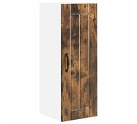 HETFTJN Panneau de Lave-Vaisselle Lucca, Façade de Cuisine en Bois d'ingénierie, 30 x 31 x 80 cm, Finition Chêne fumé, Design Moderne, Élément de Rangement intérieur pour agencement de Cuisine