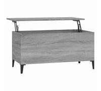 HETFTJN Table Basse avec Plateau relevable, Table de Salon modulable, Rangement dissimulé, Bois d'ingénierie, Couleur Sonoma Gris, Dimensions 90x44,5x45 cm