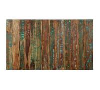 HETFTJN Tête de lit 140 cm en Bois Massif de récupération, Panneau Mural décoratif pour lit Double, Design Industriel Unique, Support de Dos Confortable pour Chambre, 140 x 80 cm