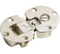 Hettich 9100006 Charnière rabat Markant 11, 90 °, ø 35 mm, zinc moulé sous pression nickelé - Lot de 2
