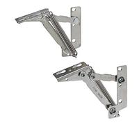 Hettich 9219503 Ferrure de levage pour porte gauche et droite, nickelée, avec vis