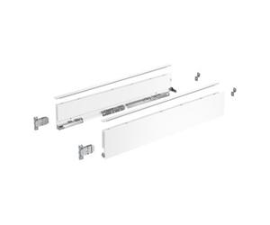 Hettich AvanTech YOU Kit de profil de côté de tiroir, hauteur 101 mm x NL 650 mm, blanc, à gauche et à droite Quantité:1