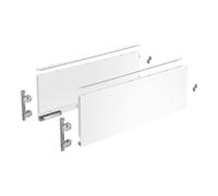 Hettich AvanTech YOU Kit de profil de côté de tiroir, hauteur 187 mm x NL 600 mm, blanc, à gauche et à droite Quantité:1