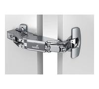 Charnières invisibles à montage rapide 165° Sensys 8657i - entraxe 52 mm - coudure 0 mm HETTICH