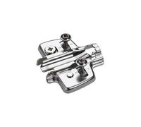 Hettich - Charnieres & Compas - Embase Cruciforme à Visser - Couleur : Nickelé