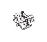 Hettich - Charnieres & Compas - Embase Cruciforme à Visser D=1,5Mm - Couleur : Nickelé