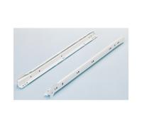 Coulisses à galets FR 402 - charge 25 kg - L 500 mm - Blanc HETTICH