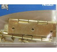Hettich Furntech Gmbh Et-Co-Kg - Charniere Laiton Poli 70X40Mm
