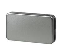 Hettich Hettich Capuchon de cache pour support à clapet LiftMini 9206697 plastique nickelé mat Quantité:1