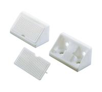 Hettich Hettich Connecteur d'angle universel avec capuchon 44742 plastique blanc Quantité:1