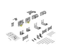 Hettich Hettich Ensemble de coulisses pliantes droite, max. 50kg TopLine L, 9242712 galvanisé Quantité:1