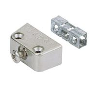 Hettich Hettich Ferrure de connexion trapézoïdale L 40 mm, H 15,8 mm Trapez TZ 4, 20891 ZDG, nickelée Quantité:1