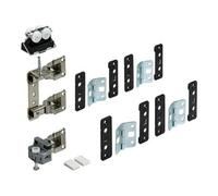 Hettich Hettich Kit ferrures porte pliante 1 p., 2 vantaux WingLine77, 70984 pour portes affleurantes Quantité:1
