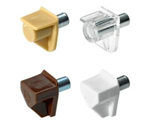 Hettich Hettich MB-Support de fond avec tige en acier, Safety 16180 acier, plastique, transparent Quantité:1