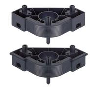 Hettich Hettich Pied réglable pour socle Planform 74667 avec fixation pour cache en plastique Quantité:1