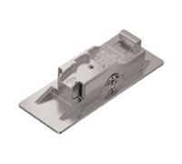 Hettich Hettich Plaque de montage meuble Entretoise 10 mm 9133536, nickelée Quantité:1