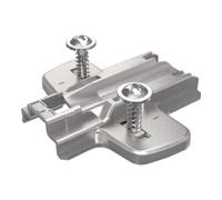 Hettich Hettich plaque de montage Sys.8099 Sensys STA vern.0mm Pilotz.u.Spez.-Schr. Quantité:1