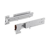 Hettich Hettich Quadro Duplex 60 9078694 guide de tiroir bureau pour montage continu, zingué Quantité:1