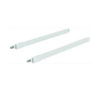 Hettich Hettich Set de barres longitudinales tiroir ArciTech, 9149289 NL450mm, gauche et droite, blanc Quantité:1