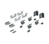Hettich Hettich Set de ferrures pour porte coulissante, SysLine S, 9136103 2 pces, pour portes à recouvrement 15 kg Quantité:1