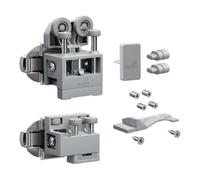 Hettich Hettich Set WLL PC, moyen, avec SA, gauche, gris Quantité:1