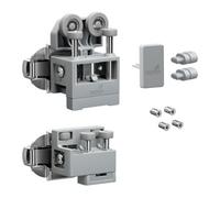 Hettich Hettich Set WLL PC, moyen, sans SA, gauche, gris Quantité:1