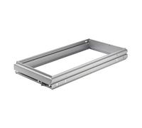 Hettich Hettich ST Tiroir suspendu cadre Systema Top 2000 9007214, 2 x A4 aspect aluminium Quantité:1