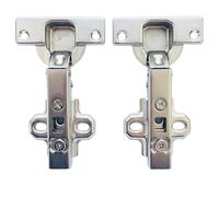 Hettich 110 Degré Plein Recouvrement Standard Charnières SANS Mécanisme de Fermeture Amortie Intermat 9943 Charniere pour Armoires de Porte Cuisine Complètement en Applique Lot de 2