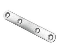 Lot de 12 pattes d'assemblage acier zingue HETTICH L. 100 mm