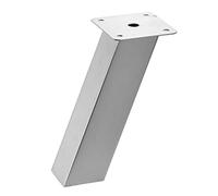 Hettich Lot de 2 consoles pour constructions de comptoir. Charge maximale : 15 kg ; Dimensions : 40 x 40 x 165 mm - Acier - Carré - 9212447