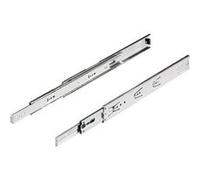 Lot de 2 coulisses pour tiroir a billes, HETTICH 45 kg L.25 cm