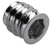 HETTICH Manchon pour patte d'assemblage acier zingue HETTICH, l.4 mm G