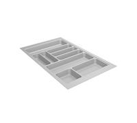 Hettich Range-couverts Orga - Boîte Atira Tray 440 gris argenté - Range-couverts variable comme organiseur pour tiroirs de cuisine, 9194933