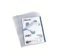 100x REXEL Sichthlle Economic, A4, PP, genarbt, 0,10 mm
