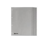 Intercalaires en plastique, chiffres, 1-100, A4, PP