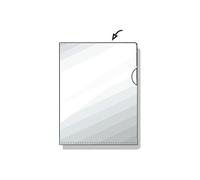Pochette transparente Standard, A4, PP, transparent,