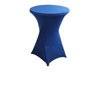 HEUchuan Housse de Table à bière élastique Nappe Ronde Extensible Cocktail Spandex Nappe Bar hôtel fête de Mariage Couverture Blanche 60/80 cm(Color 19,80x110cm)