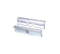 HEUER 109140 Etau Pâtisserie/Protection Pâtisserie rechtwinkelig, parallèle, spécial intégré Aimants, convient pour étau 140 mm - Matériau :
