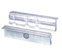 Brockhaus Heuer Mâchoires de protection d'étau avec prismes pour largeur 180mm 1paire / UV - 109180 VERPACKTPER PAAR