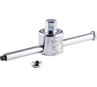 HEUER Sechskantaufsatz  für Schraubstock 120 (0,35 kg, blauer Stahl) 193120