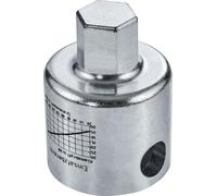 HEUER Sechskantaufsatz  für Schraubstock 160/180 (0,4 kg, verzinkter Stahl) 193160