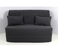 Hévéa Sélection Housse BZ 140x190 matelassée Gris Anthracite