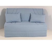 Hévéa Sélection Housse BZ 160x200 matelassée Bleu Gris